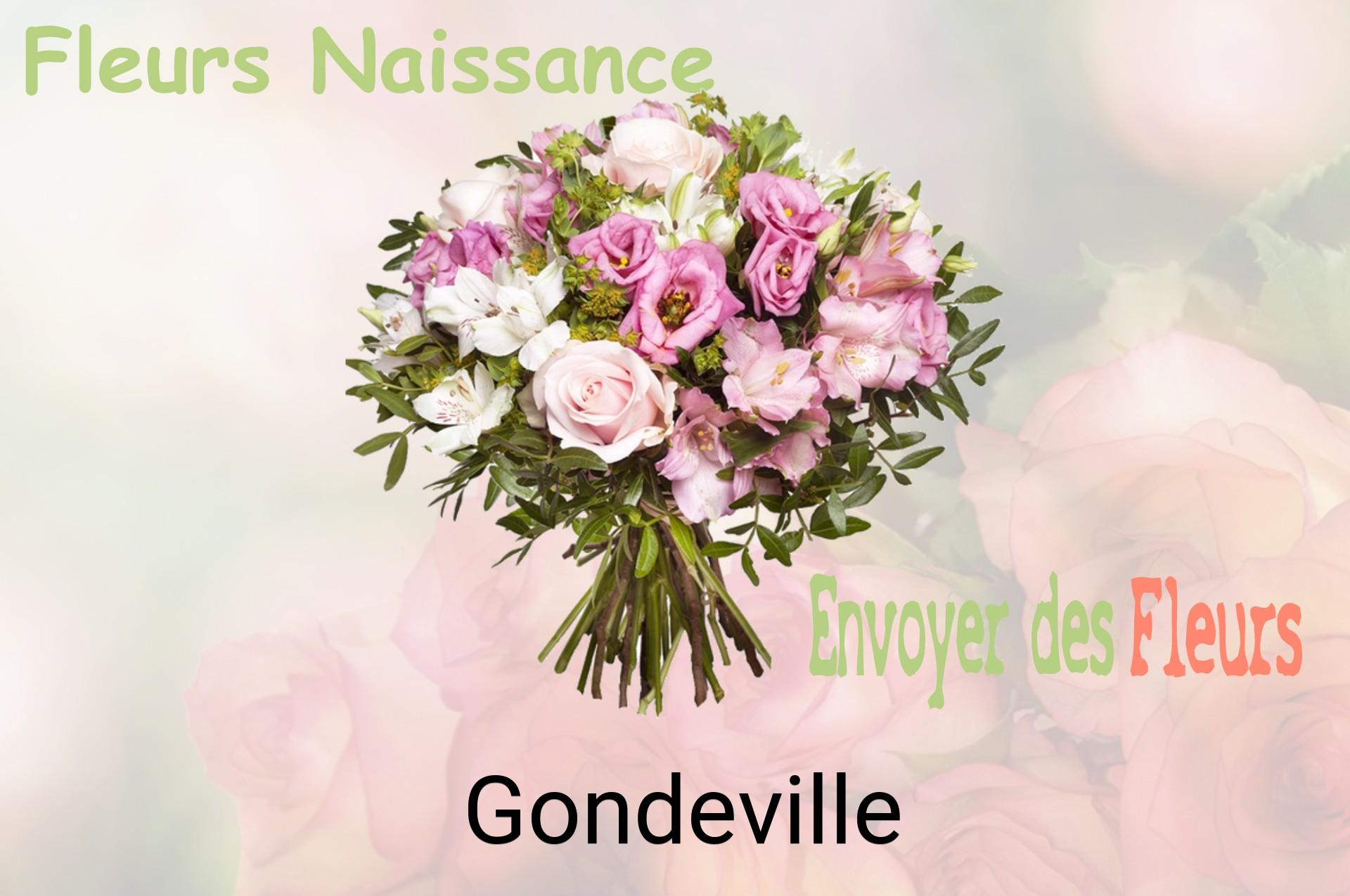 Bouquet de fleurs de naissance livré à Gondeville